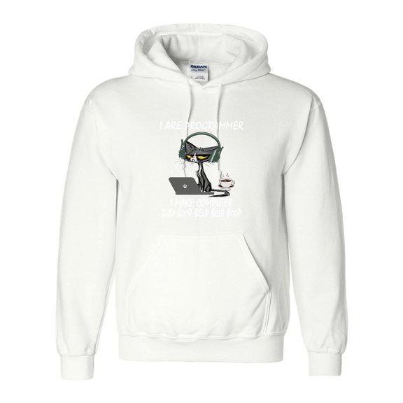 I Are Programmer I Make Beep Boop Funny Coding Computer Science Geek Nerd Hoodie Unisex, up to 5XL