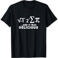 thumbnail image 1 of I Ate Some Pie And It Was Delicious Funny Math T-Shirt, 1 of 4