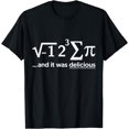 thumbnail image 1 of I Ate Some Pie And It Was Delicious - I Ate Some Pi Math T-Shirt, 1 of 3