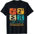 I Ate Some Pie And It Was Delicious Math For T-Shirt - Walmart.com