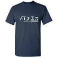 thumbnail image 1 of I Ate Some Pie And It Was Delicious Math Sarcastic Humor Graphic Tee Hilarious Gift For Geek Nerd Mathematician Or Teacher Novelty Funny T Shirt, 1 of 5