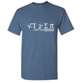 thumbnail image 1 of I Ate Some Pie And It Was Delicious Math Sarcastic Humor Graphic Tee Hilarious Gift For Geek Nerd Mathematician Or Teacher Novelty Funny T Shirt, 1 of 5