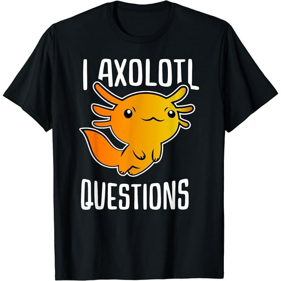 I Axolotl Questions Funny Kids T-Shirt