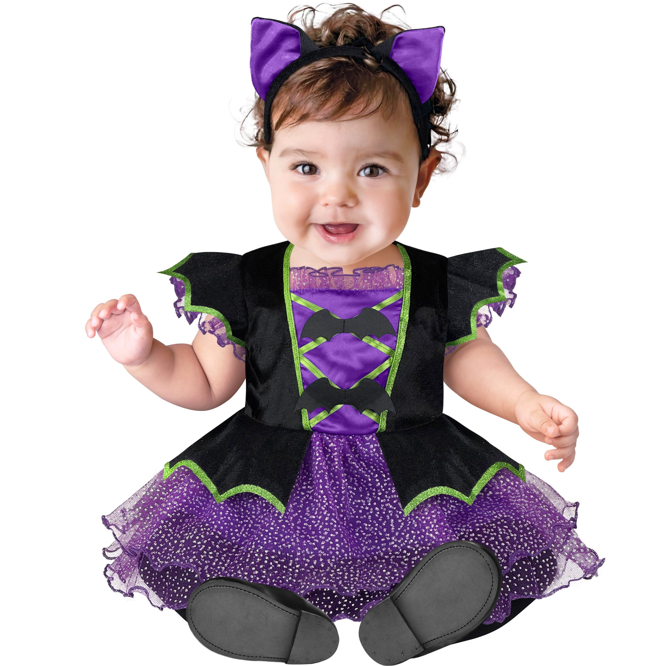 Baby Bat Halloween Costume for Infant, Size 0-6M, by Way to Celebrate