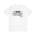 thumbnail image 1 of I Bake Because Punching People is Frowned Upon Unisex Shirt, 1 of 6