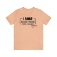 thumbnail image 1 of I Bake Because Punching People is Frowned Upon Unisex Shirt, 1 of 6