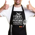 thumbnail image 1 of I Bake Because Punching People is Frowned Upon,Funny Chef Apron,Funny Aprons for Women Men with 2 Tool Pockets,Bake Lover Gift,Fun BBQ Baking Grilling Kitchen Apron, 1 of 5