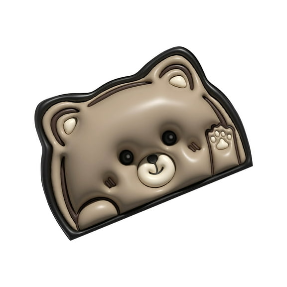 I Bear Design 5D Non Slip Bath Mat 30X40Cm For Bathroom Entrance Super Absorbent Floor Mat