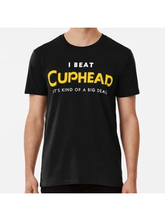I Beat Cuphead Size S to 5XL Made in the USA T-Shirt