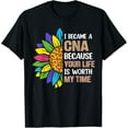 thumbnail image 1 of I Became A CNA Because Your Life Is Worth My Time T-Shirt, 1 of 4