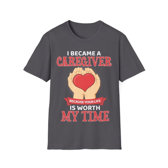 I Became A Caregiver Caretaker Nursing Expert Caregiving TShirt