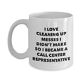 thumbnail image 1 of I Became a Call Center Representative Mug - Coffee Cup - Call Center Representative Gifts - Funny Novelty Birthday Present Idea, 1 of 4