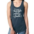 thumbnail image 1 of I Became a Teacher For The Money Racerback Tank, 1 of 1