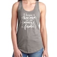 thumbnail image 1 of I Became a Teacher For The Money Racerback Tank, 1 of 1