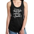 thumbnail image 1 of I Became a Teacher For The Money Racerback Tank, 1 of 1