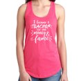thumbnail image 1 of I Became a Teacher For The Money Racerback Tank, 1 of 1