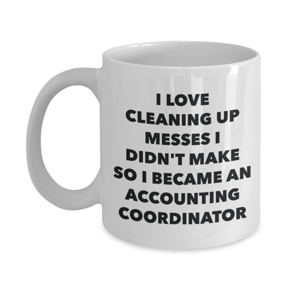 I Became an Accounting Coordinator Mug - Coffee Cup - Accounting Coordinator Gifts - Funny Novelty Birthday Present Idea