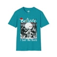 thumbnail image 1 of I Believe I Saw the Beers" Funny Christmas Bigfoot Unisex Softstyle T-Shirt, 1 of 3