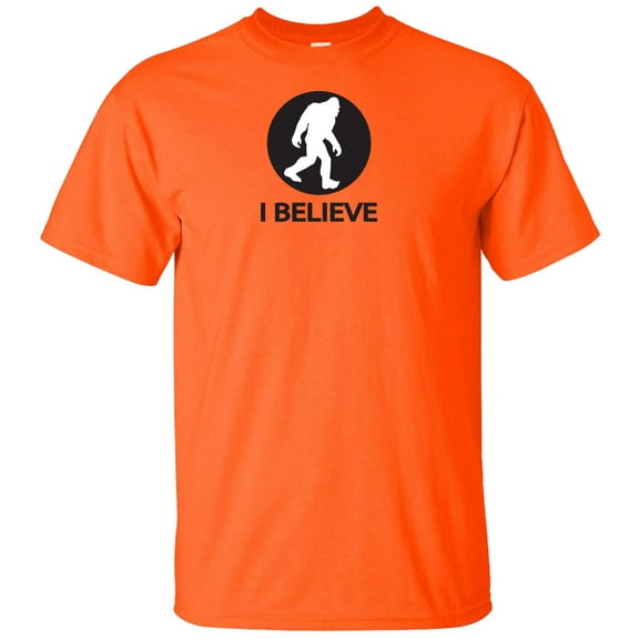 I Believe In Bigfoot Adult T-Shirt