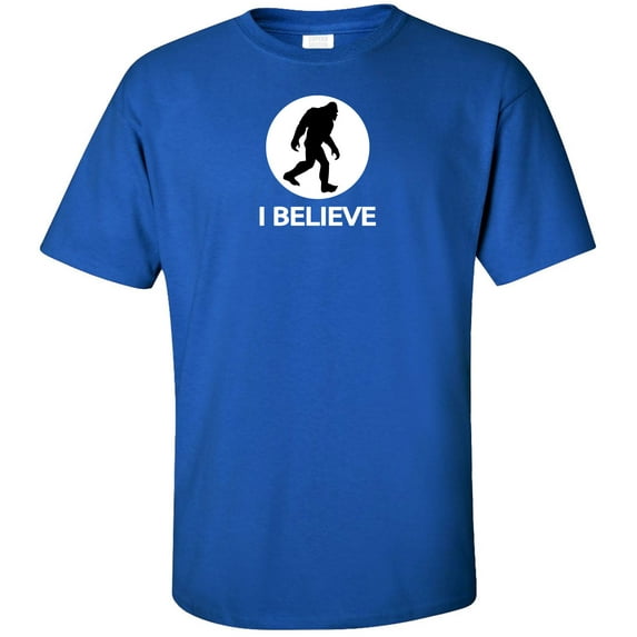 I Believe In Bigfoot Adult T-Shirt