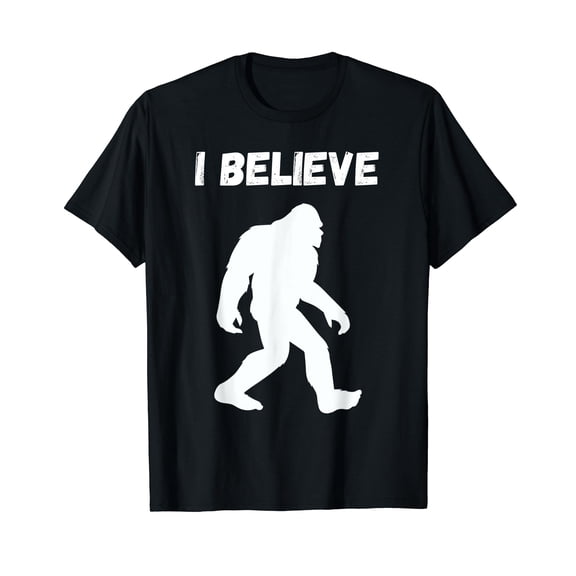 I Believe In Bigfoot Sasquatch Believe Cryptid Cryptozoology T-Shirt