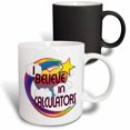 thumbnail image 1 of 3drose, I Believe in Calculators Cute Believer Design, 11oz Magic Transforming Mug, 1 of 7