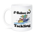 thumbnail image 1 of 3dRose, I Believe In Tackling, 15oz Mug, 1 of 7