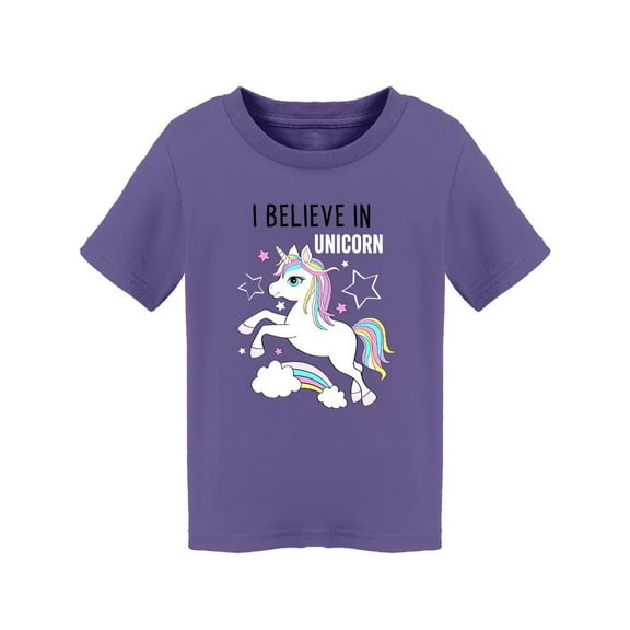 I Believe In Unicorn Design T-Shirt Toddler -Image by Shutterstock,  2 Toddler