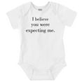 thumbnail image 1 of I Believe You Were Expecting Me Romper Boys or Girls Infant Baby Brisco Brands 18M, 1 of 6