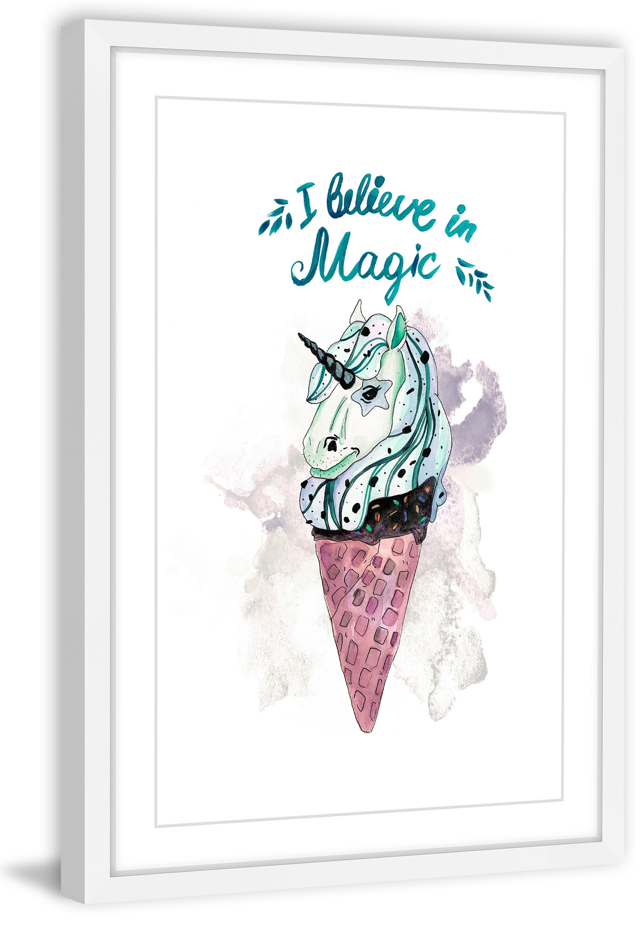 I Believe in Magic Framed Painting Print