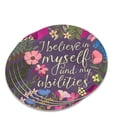 thumbnail image 1 of I Believe in Myself and My Abilities Positive Inspirational Message Novelty Coaster Set, 1 of 4