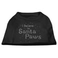 thumbnail image 1 of I Believe in Santa Paws Shirt Black S (10), 1 of 2