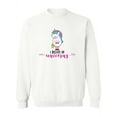 thumbnail image 1 of I Belive In Unicorns. Sweatshirt Women -Image by Shutterstock, Female Medium, 1 of 4