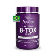 I Belli Capelli Ravenna Hair B-tox Treatment for Blond Hair- B-tox Capilar Para el Cabello, Formaldehyde-Free- Cirugia Capilar Para el Cabello- Effect Anti-Frizz,Smoothing- 35.2 oz1kg