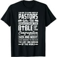 thumbnail image 1 of I Belong To A Rare Breed Of Pastors Minister Clergy Pastor T-Shirt mens t shirt，black，women，funny，misfits，men，journey, 1 of 4