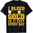thumbnail image 1 of I Bleed Black and Gold T-Shirt, 1 of 3