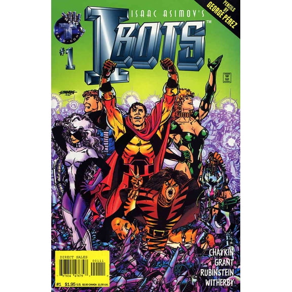 IBots (Isaac Asimov's , 1st Series) #1 VF ; Tekno Comic Book