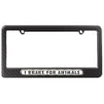 thumbnail image 1 of I Brake For Animals License Plate Frame, 1 of 1