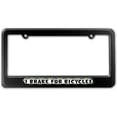 thumbnail image 1 of I Brake For Bicycles License Plate Frame, 1 of 1