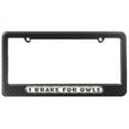 thumbnail image 1 of I Brake For Owls License Plate Frame, 1 of 1