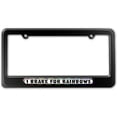 thumbnail image 1 of I Brake For Rainbows License Plate Frame, 1 of 1