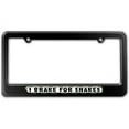 thumbnail image 1 of I Brake For Snakes License Plate Frame, 1 of 1