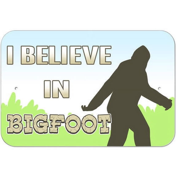 I Brake for Bigfoot - Sasquatch Sign