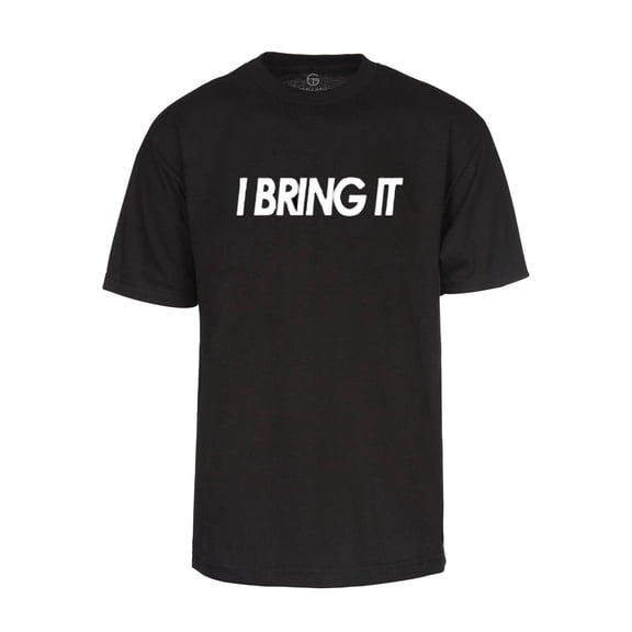 I Bring It Graphic T- Shirt Black Large