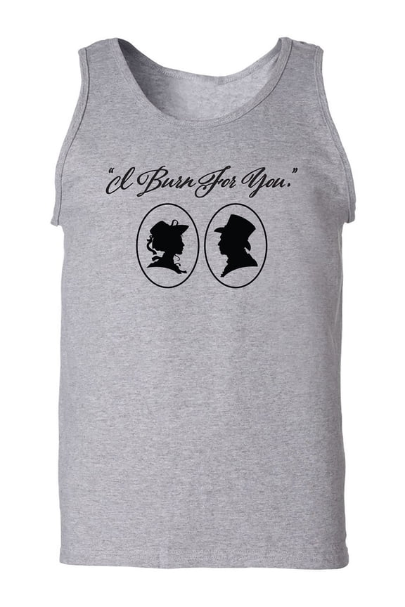 I Burn For You Adult Tank Top