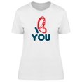 thumbnail image 1 of I Butterfly You Design T-Shirt Women -Image by Shutterstock, Female XX-Large, 1 of 2