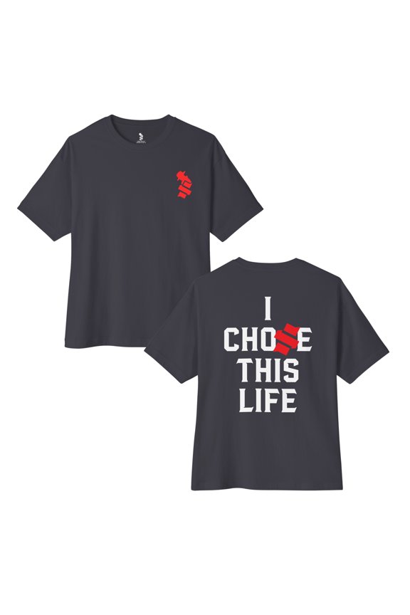 "I CHOSE THIS LIFE" BOXY TEE | (3 COLORS) | WHAT'S YOUR HUSTLE?®