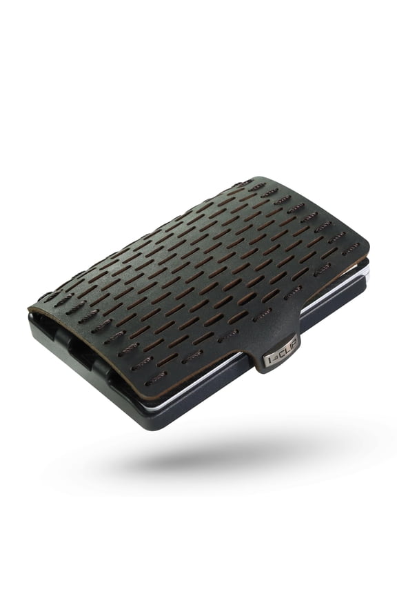 Original Wallet with Coinpouch - Leather Wallet - Men -Cardholder with Moneyclip - Slim Wallet - Black Y101