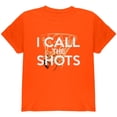 thumbnail image 1 of I Call the Shots Basketball Youth T Shirt Orange YLG, 1 of 1