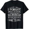 thumbnail image 1 of I Came, I Saw I forgot what I was doing Retraced T-Shirt, 1 of 4